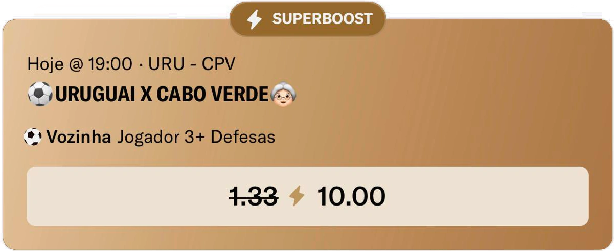 Bilhete ODD 1 para 10